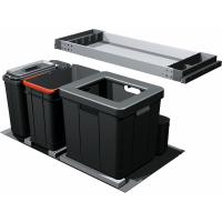 FRANKE Sorter 350-90 Composta 1x40l+1x22l+1x5,5l+panier arriere