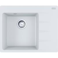 FRANKE évier CNG 611-62 TL/2 620x500mm blanc led