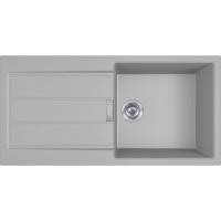 FRANKE Évier S2D 611-100 1000x500mm gris
