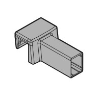 BLUM ZC7U11E0 Ambia-line support de tringle transversale pour LBX free blanc soy