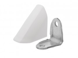 STRONG équerre de liaison métal avec couvercle blanc