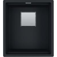 FRANKE évier KNG 110-37 410x460mm noir mat