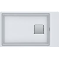FRANKE évier KNG 110-62 760x460mm blanc led