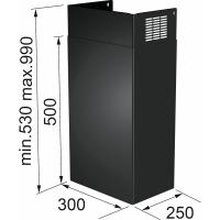 FRANKE accessoires 112.0683.832 télescope noir