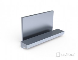 SEVROLL 20298 Pax cache profil (4 pces) argenté
