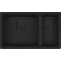 FRANKE évier KNG 120/2 760x460mm noir mat