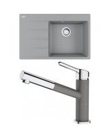 FRANKE ensemble G227ŠK CNG 611-78 TL/7 pierre grise + FC 3055.084