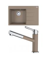 FRANKE Ensemble G219KA CNG 611-78 TL/2 cachemire + FC 3055.424