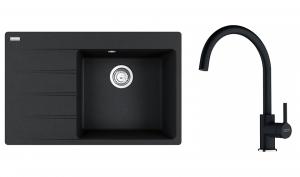 FRANKE ensemble G271O CNG 611-78 TL/7 onyx + FC 6018.071