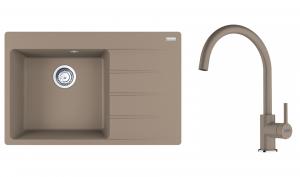 FRANKE ensemble G272KA CNG 611-78 TL/2 cachemire + FC 6018.424