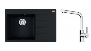 FRANKE ensemble G251O CNG 611-78 TL/2 onyx + FS 3230.031