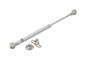 StrongLifts vérin a gaz, pour abattant supérieur, automatique, 245mm/80N, gris