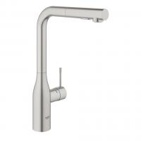 GROHE 30270DC0 Robinet Essence L-bec avec douche duale supersteel