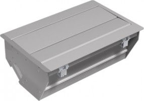 BACHMANN 338.0219 cadre encastré argenté gris