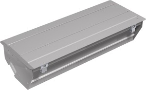 BACHMANN 338.0221 cadre encastré gris argenté