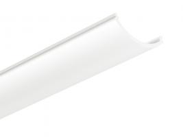 StrongLumio moulure de recouvrement  pour profil LED encliquetable, 2030mm lait