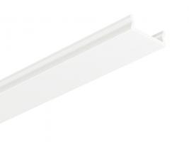 StrongLumio moulure de recouvrement  pour profil LED encliquetable, 2030mm lait