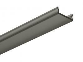 StrongLumio moulure de recouvrement  pour profil LED encliquetable, 2030mm noir