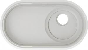 BLANCO 527992 Dřez Oovalon 700-IF bez odtokové sady cloud white