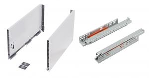K-StrongMax 16 tiroir H249/550mm push, blanc