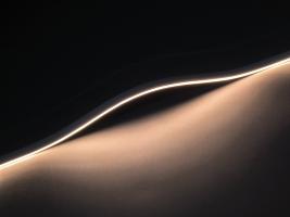 StrongLumio LED strip neon 4x10 mm 24V 9,6W (168 LED/m) IP67 white warm