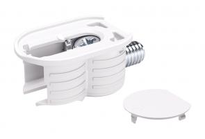 IF KORE 15 élément de fixation double, M6x8 mm, cache blanc