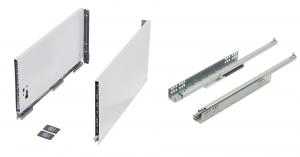 K-StrongMax Uni 16 tiroir H249/550mm, blanc