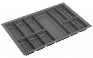 Cutlery tray Classico Split 722x474mm anthracite