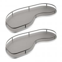 K-VIBO FLY 3.0 GALAXY, étageres d'angle, fixation, gris, L, 400/655-705