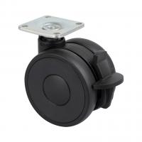 TENTE roue Linea 65mm avec frein 70kg noir