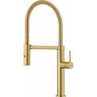 FRANKE tap FC 4170.504 Pescara Semi Pro, all-stainless steel gold