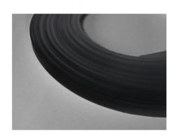 StrongLumio moulure de recouvrement C pour profil LED a clips, 20m noir