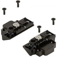 BLUM 175H5B00 Adaptateurs Aventos bras télescopiques alu Onyx