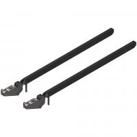 BLUM 22F3900 AVENTOS HF top – Set de bras 840-1200 mm – Noir éclipse