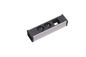 BACHMANN 912.010 module tiroir 2x 230V + 1x module libre
