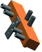 Gabarit de montage pour charniere SZ 82 14-16mm