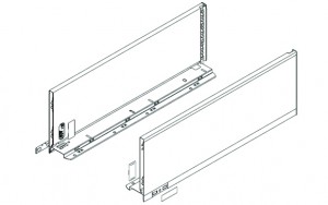 BLUM 770M6502S Legrabox côté M 650mm, blanc