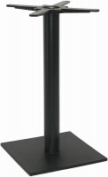 Pied de table central BD 004 hauteur 1100 mm gris RAL 9006