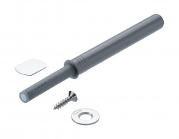 BLUM 956A1004 Tip-on charnieres, 76mm, aimant, complet, gris