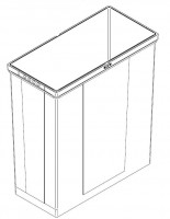 GOLLINUCCI accessoires panier de rechange pour Concept 560 1x42l