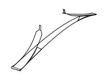 SEVROLL 10163 Simple/Blue positionneur pour chariot inférieur