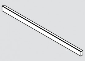 BLUM ZR7.1080U Legrabox, reling frontal 1080mm, blanc