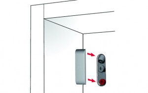IF Libra cache-vis étroite Libra H1/H2/H3 zamac nickel