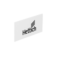 HETTICH 9123006 Arcitech cache-vis avec logo blanc