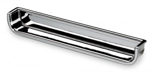 HETTICH 9145262 Poignée GENZONE 134 mm chrome brillant