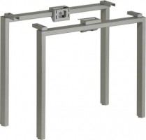 MILADESIGN piétement Quark Q7608 argent