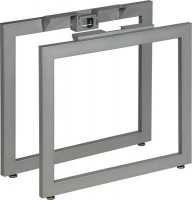 MILADESIGN piétement Quark Q7208-Z argent