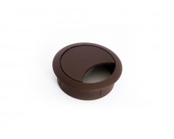 STRONG Passe-câble plastique 60mm brun