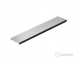 SEVROLL 02334 profil "U" Mini pour lamino 18mm 3m argenté