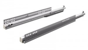 HETTICH 9117305 Atira coulisse a sortie totale, Quadro V6, 470mm/30kg, côté 18mm